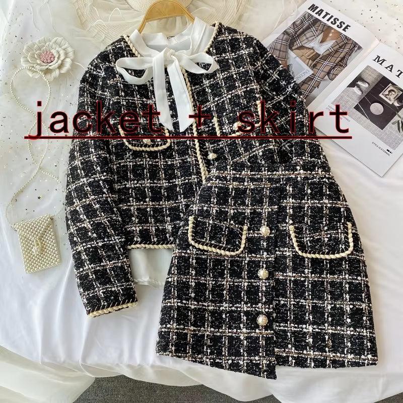 3 Piece Tweed Set