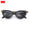 Gothic Skull Sunglasses Women Cat Eye Crystal Punk Sun Glasses Men Halloween Decoration Eyewear Black round Square Glasses New